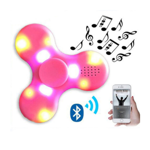 Fashion Fidget Spinner Bluetooth LED USB Charging Hand Spinner