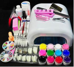 Nail Tools Set of Beginners with UV Lamp
